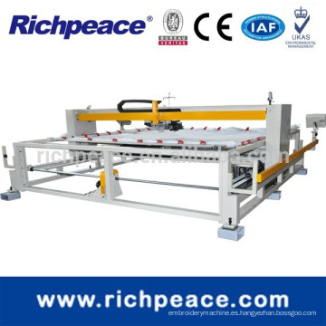 Richpeace Computarizado Single Head Quilting Machine con Rotary Head